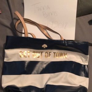 Kate Spade get out of town tote